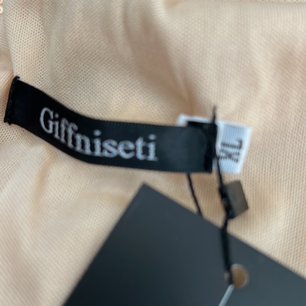 Giffniseti Formal Gown Size XL Gold Sequin New with Tags - Picture 12 of 12
